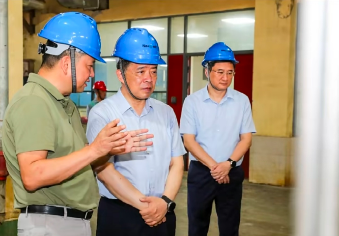 銅陵市委書(shū)記楊宏星一行來(lái)公司調(diào)研